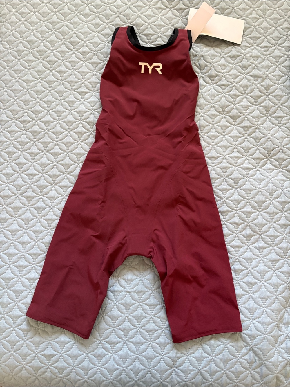 TYR Kids One Piece Swimsuit - Magenta Pink Tech suit
